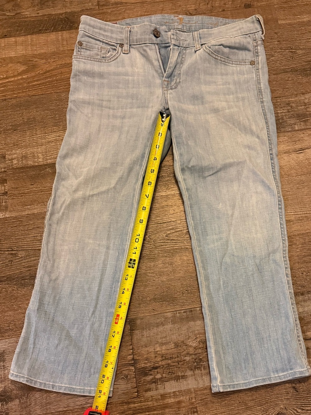Womens Seven for all mankind cropped A pocket